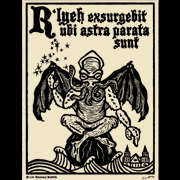 The dreamer awakes. R'lyeh will rise when the stars are right.