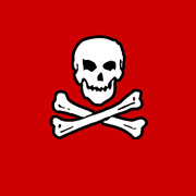 Lady Pirates! Fly this Jolly Roger where it really matters.