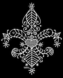 Fleur de lis Veve New Orleans shirt
