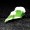 Quail Skull, glow in the dark