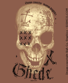 Ghede skull