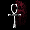 Big Egyptian Ankh with Osiris temple art