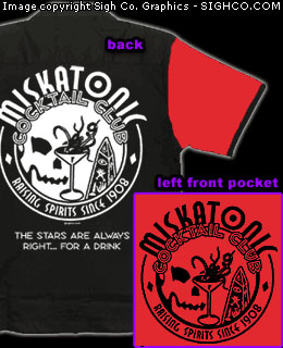 Miskatonic Cocktail Club Retro Bowler