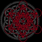 Sacred Geometry featuring the flower of life