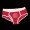 A pentacle on sexy red briefs