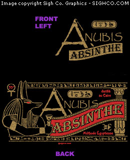 Anubis Absinthe Work shirt