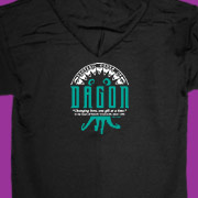Zip up hoody featuring Esoteric Order of Dagon emblem