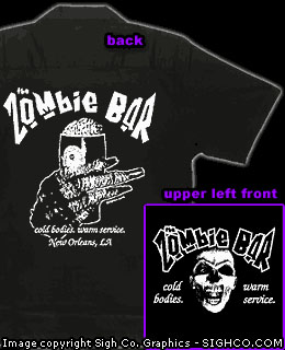 Zombie Bar Work Shirt