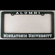 Miskatonic U. License Plate Frame
